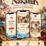 Undangan Digital Tema Anime One Piece | Nakama 6